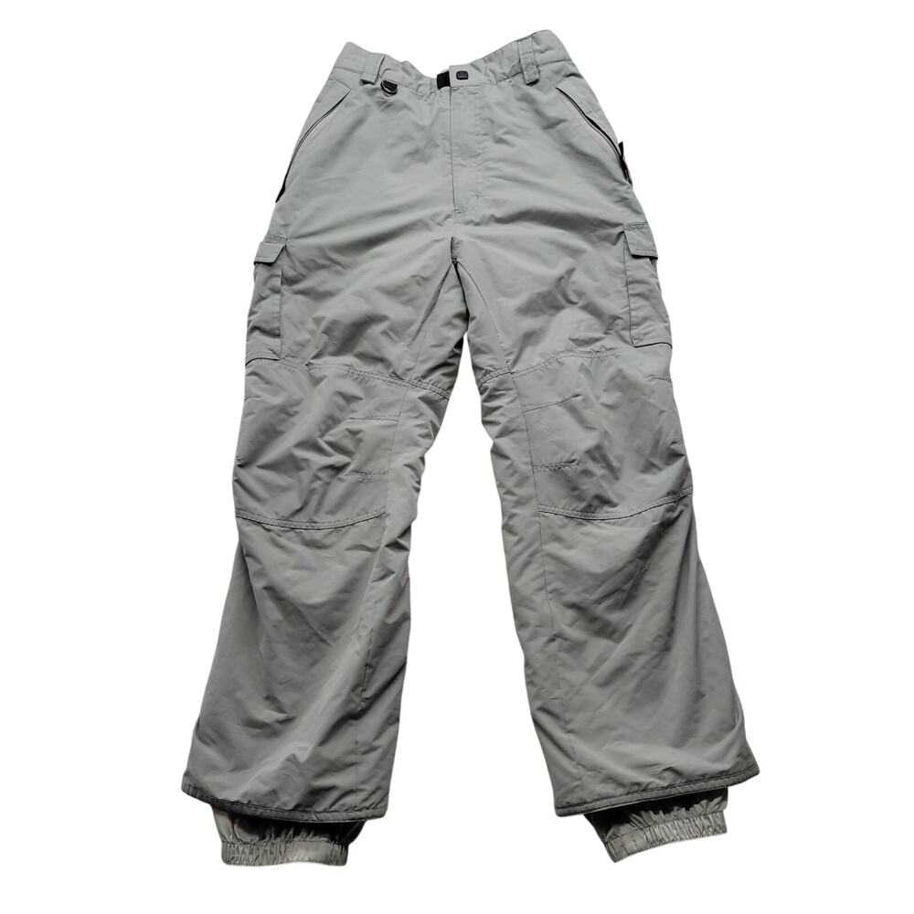 Turbine Outerwear Men’s Large Gray Insulated Snow Pants Ski Snowboard Cargo